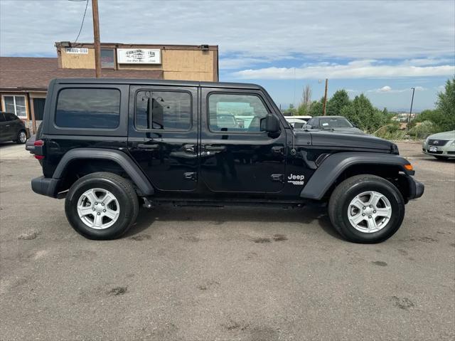 used 2020 Jeep Wrangler Unlimited car, priced at $34,488