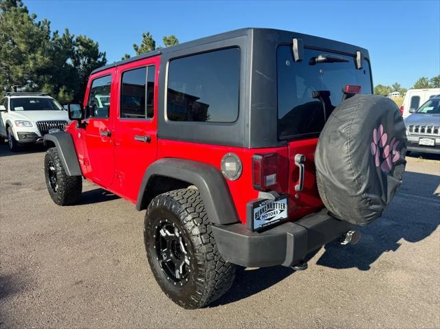 used 2011 Jeep Wrangler Unlimited car, priced at $14,988