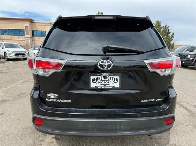 used 2016 Toyota Highlander car, priced at $18,988