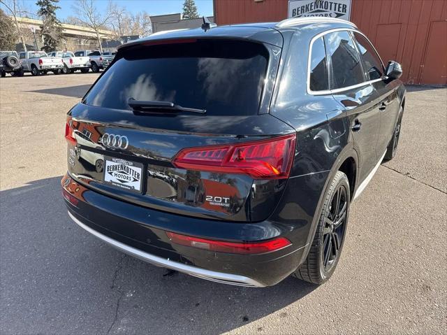 used 2018 Audi Q5 car, priced at $17,500