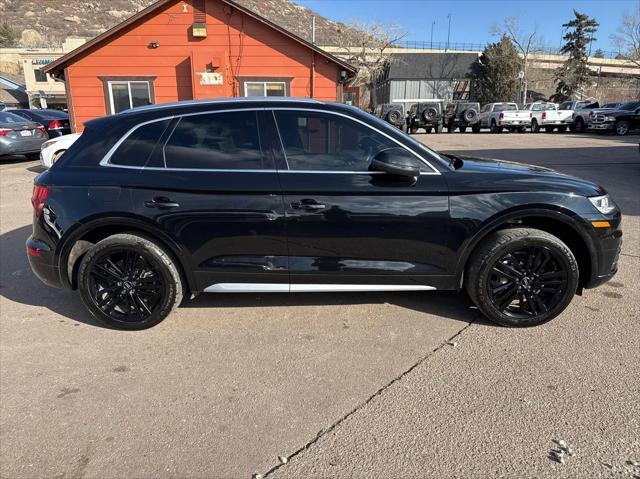 used 2018 Audi Q5 car, priced at $17,500