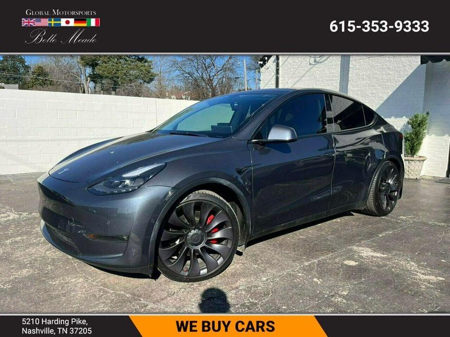 used 2021 Tesla Model Y car, priced at $34,881