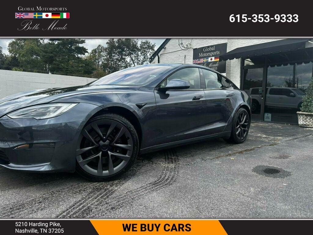 used 2021 Tesla Model S car, priced at $41,881