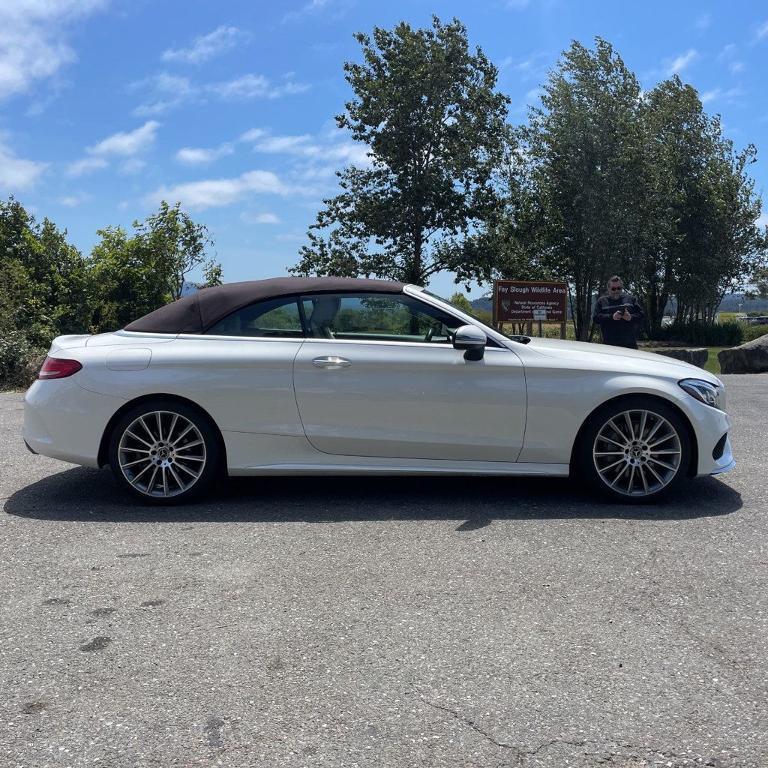 used 2018 Mercedes-Benz C-Class car, priced at $29,881