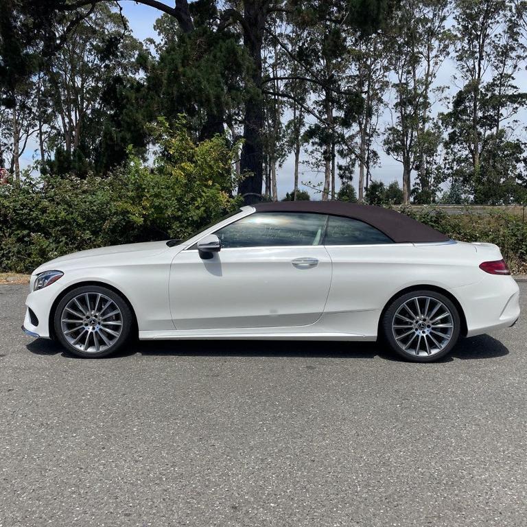 used 2018 Mercedes-Benz C-Class car, priced at $29,881