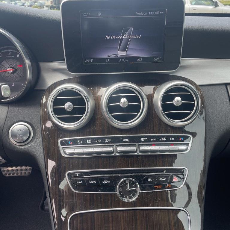 used 2018 Mercedes-Benz C-Class car, priced at $29,881