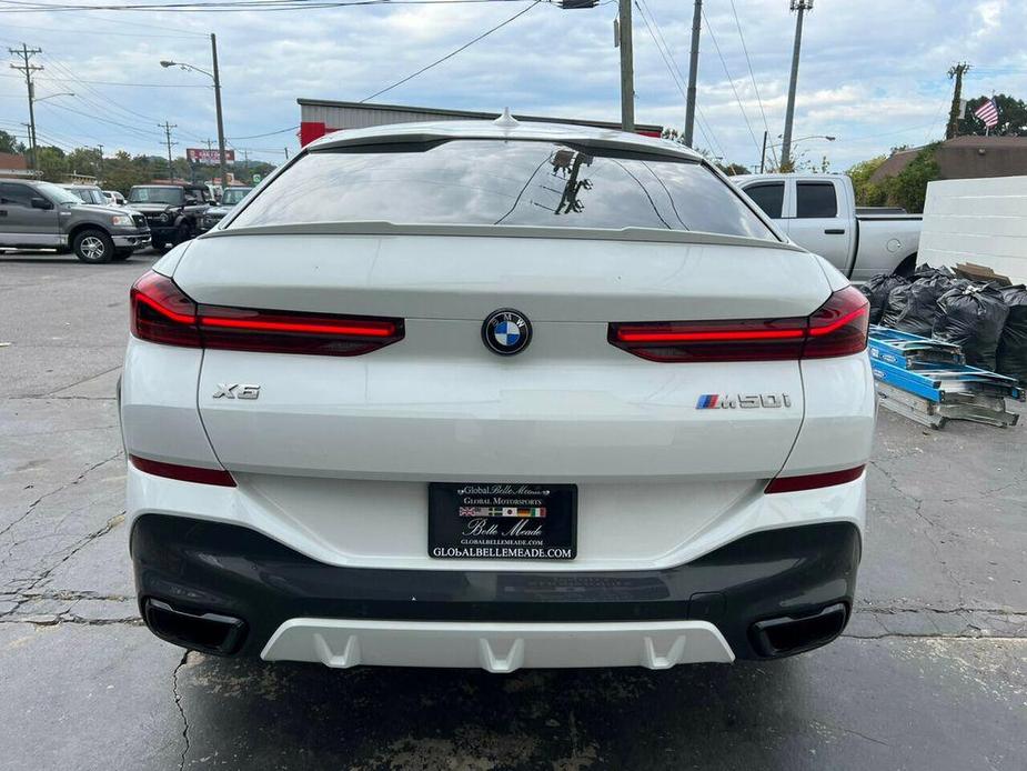 used 2021 BMW X6 car, priced at $62,881