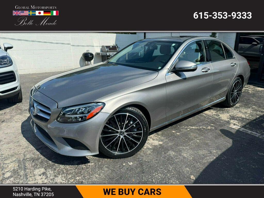 used 2021 Mercedes-Benz C-Class car, priced at $26,881