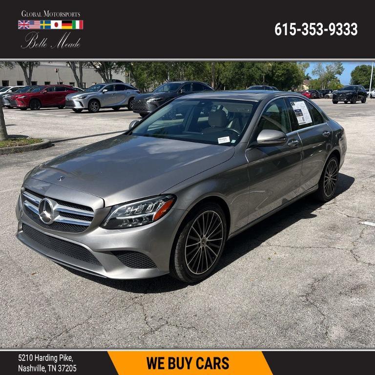 used 2021 Mercedes-Benz C-Class car, priced at $27,881