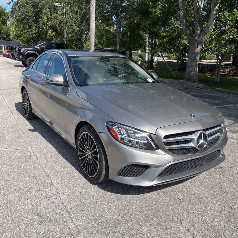 used 2021 Mercedes-Benz C-Class car, priced at $27,881