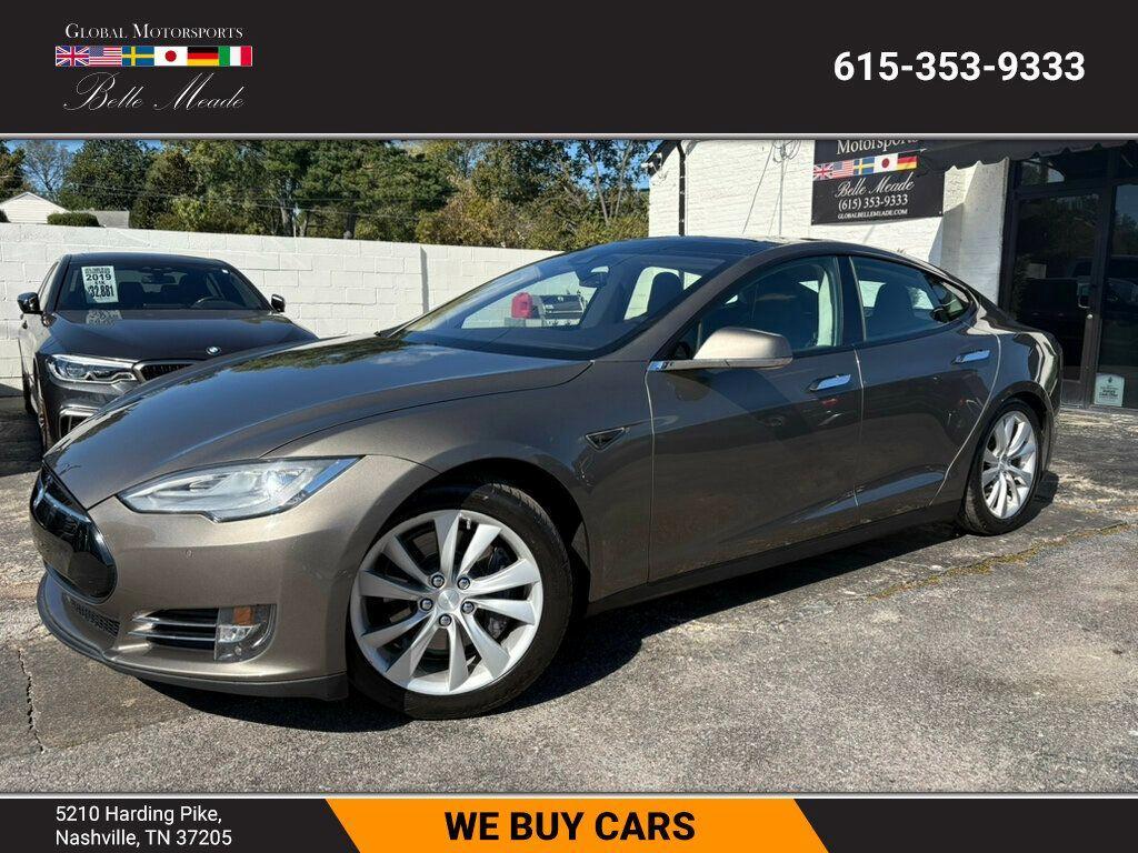 used 2015 Tesla Model S car, priced at $16,881