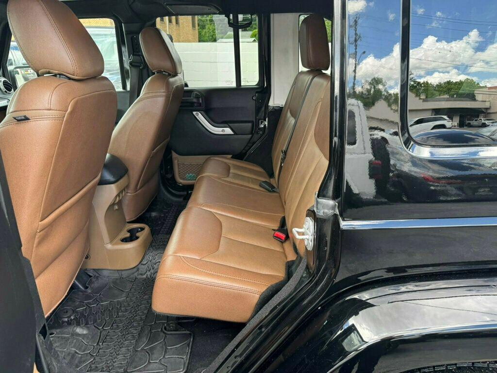 used 2017 Jeep Wrangler Unlimited car, priced at $18,881