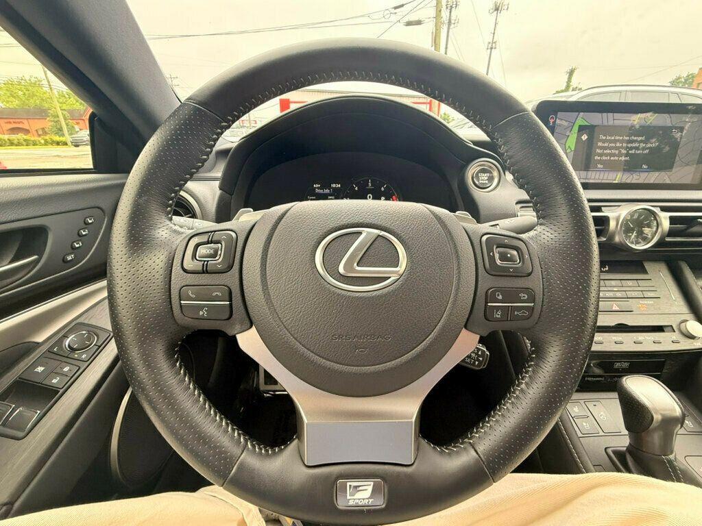 used 2023 Lexus RC 350 car, priced at $46,881