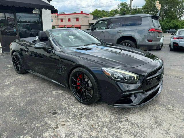 used 2018 Mercedes-Benz AMG SL 63 car, priced at $79,881