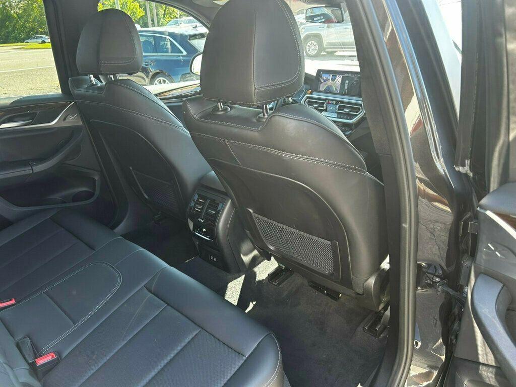 used 2022 BMW X3 car, priced at $27,881