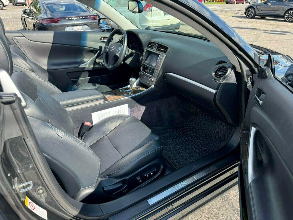 used 2011 Lexus IS 250C car, priced at $21,881