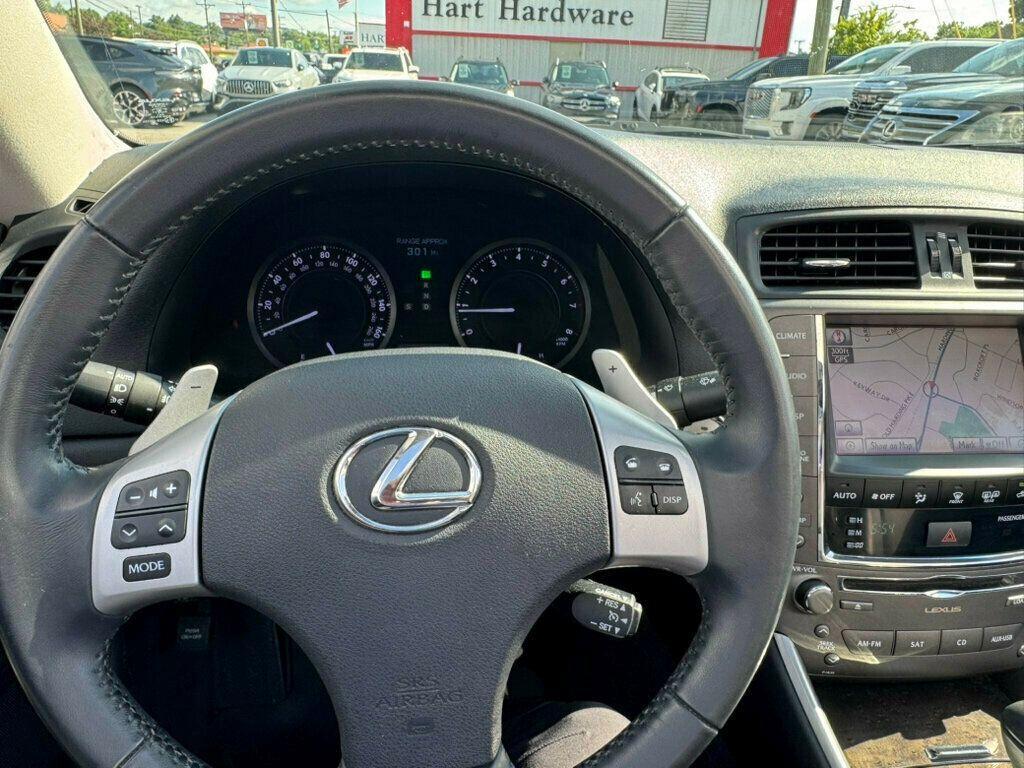 used 2011 Lexus IS 250C car, priced at $21,881