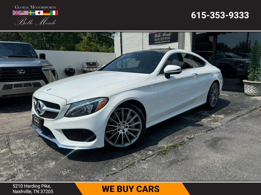 used 2017 Mercedes-Benz C-Class car, priced at $17,881