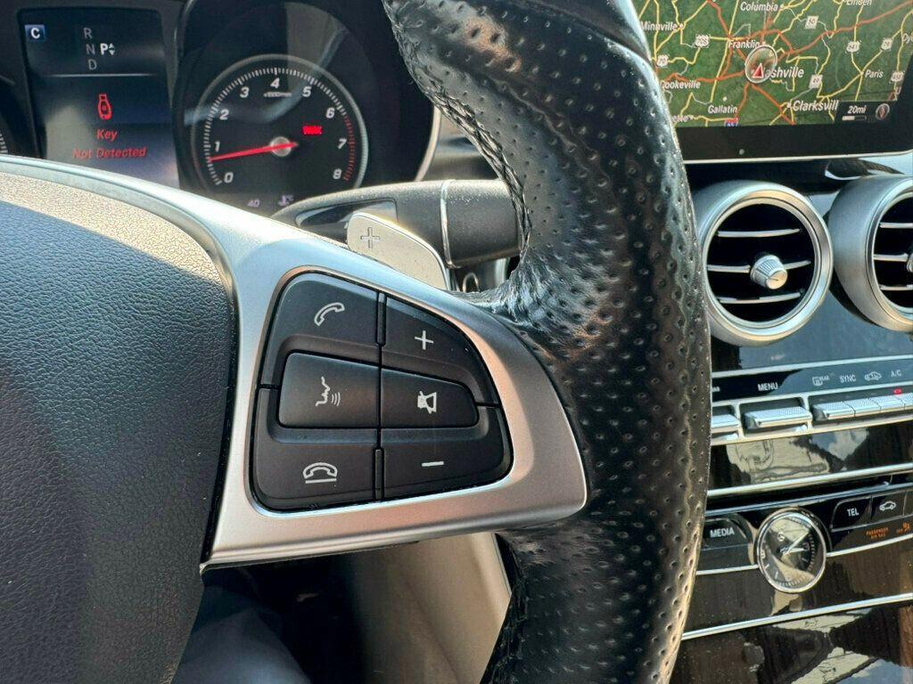 used 2017 Mercedes-Benz C-Class car, priced at $15,881