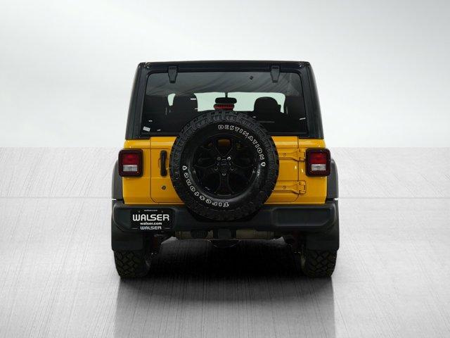 used 2021 Jeep Wrangler car, priced at $25,699