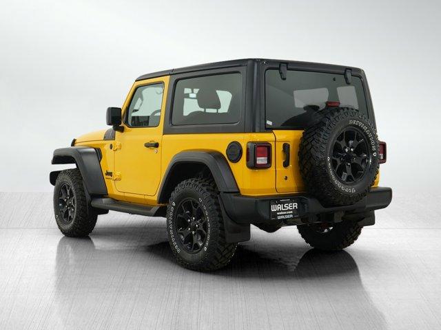used 2021 Jeep Wrangler car, priced at $25,699