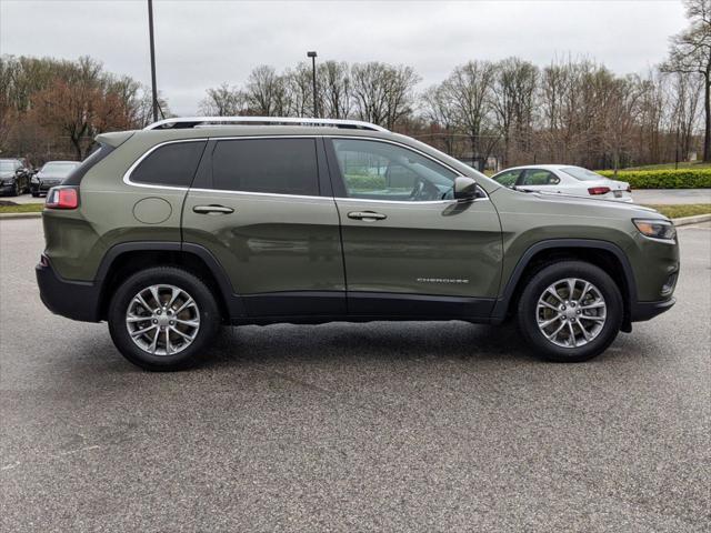 used 2021 Jeep Cherokee car, priced at $21,107