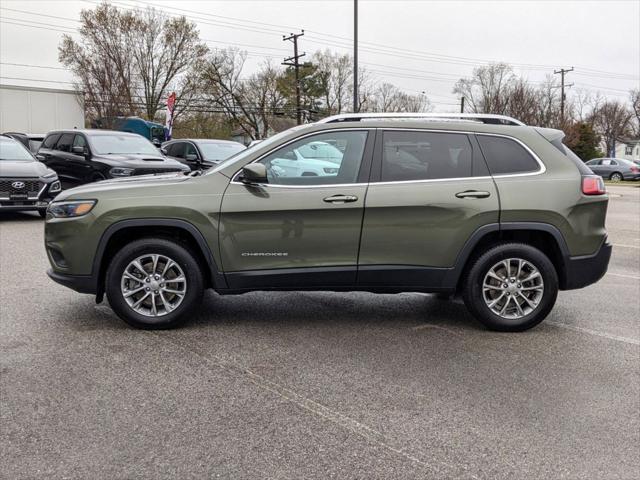 used 2021 Jeep Cherokee car, priced at $21,107