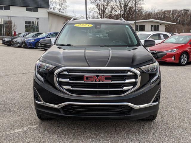 used 2021 GMC Terrain car, priced at $20,686