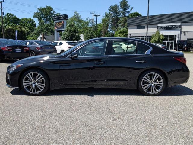 used 2022 INFINITI Q50 car, priced at $27,850