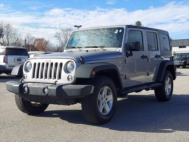 used 2016 Jeep Wrangler Unlimited car, priced at $23,586