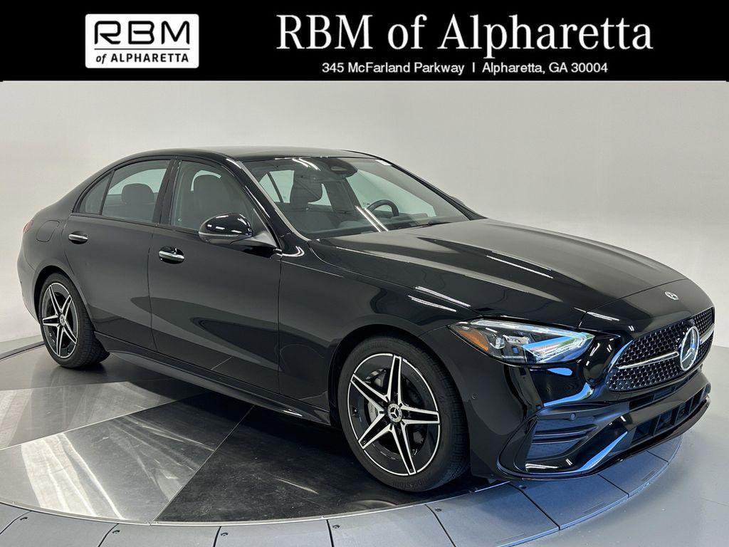 used 2024 Mercedes-Benz C-Class car, priced at $43,999