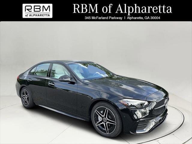 used 2024 Mercedes-Benz C-Class car, priced at $46,999