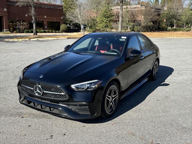 used 2024 Mercedes-Benz C-Class car, priced at $47,999