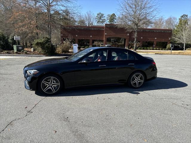 used 2024 Mercedes-Benz C-Class car, priced at $47,999