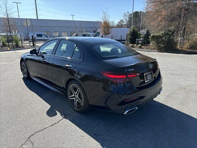 used 2024 Mercedes-Benz C-Class car, priced at $47,999