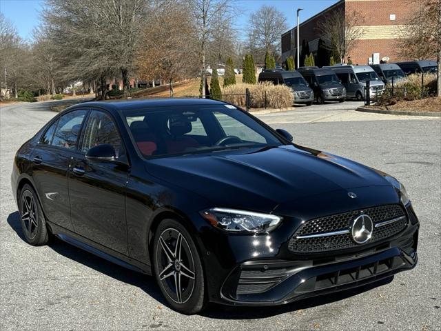 used 2024 Mercedes-Benz C-Class car, priced at $47,999