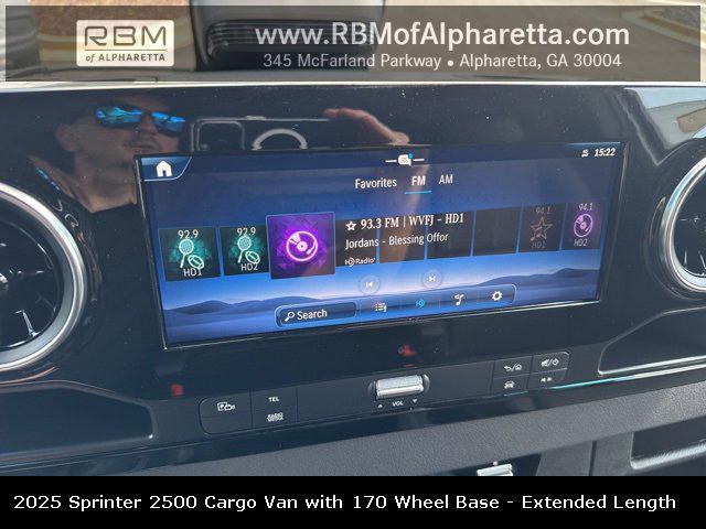 new 2025 Mercedes-Benz Sprinter 2500 car