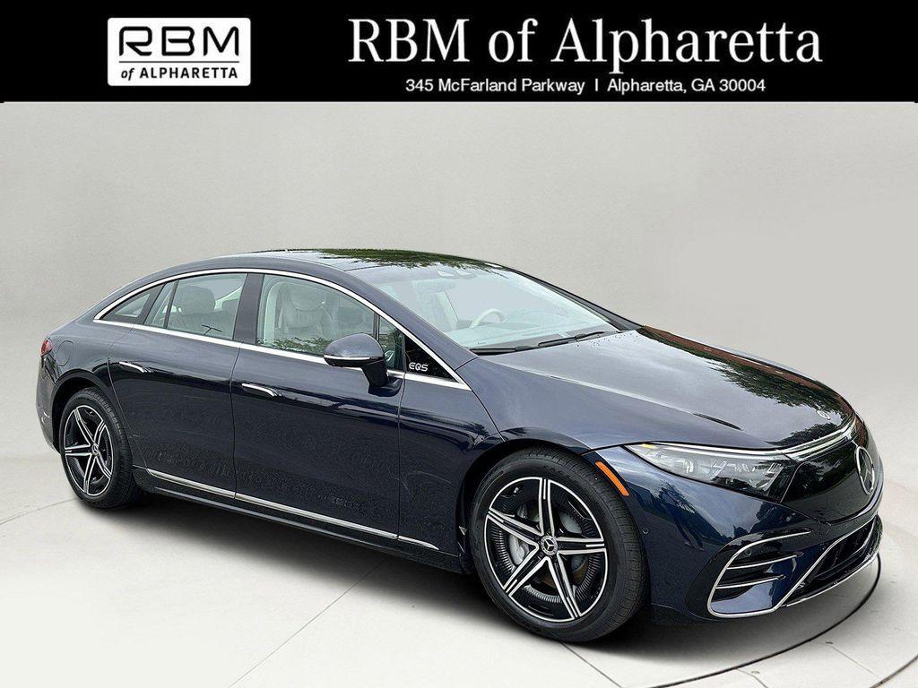 used 2023 Mercedes-Benz EQS 580 car, priced at $66,999