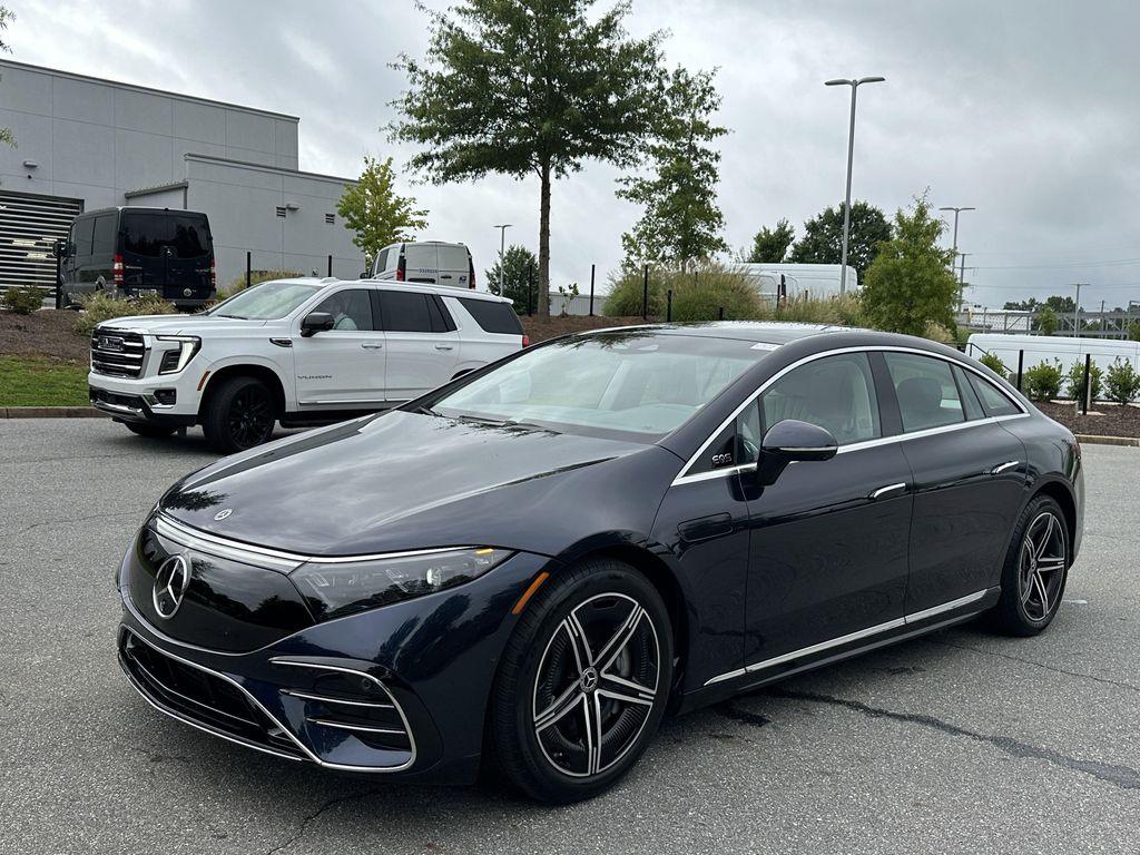 used 2023 Mercedes-Benz EQS 580 car, priced at $66,999
