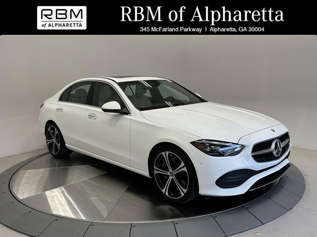 used 2024 Mercedes-Benz C-Class car, priced at $41,999