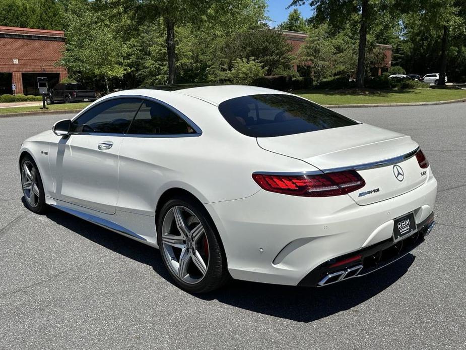 used 2019 Mercedes-Benz AMG S 63 car, priced at $94,999