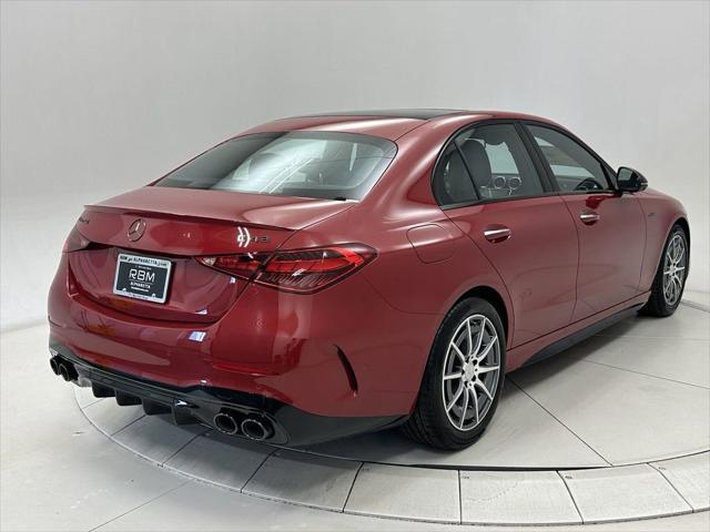 new 2024 Mercedes-Benz AMG C 43 car, priced at $73,970