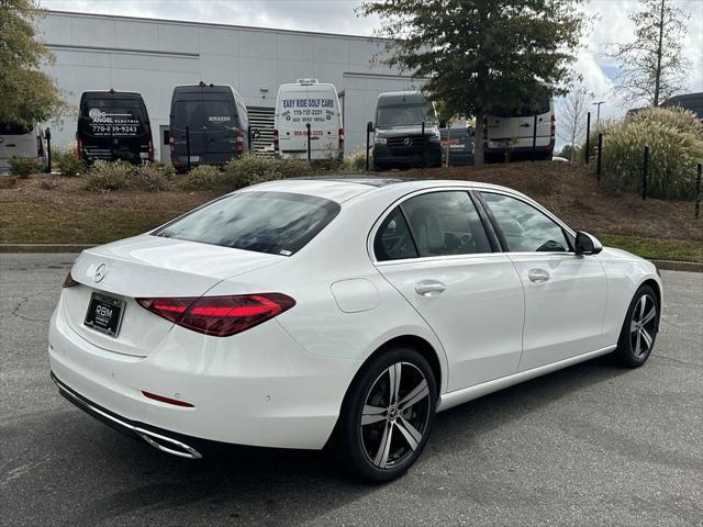 new 2025 Mercedes-Benz C-Class car, priced at $57,065