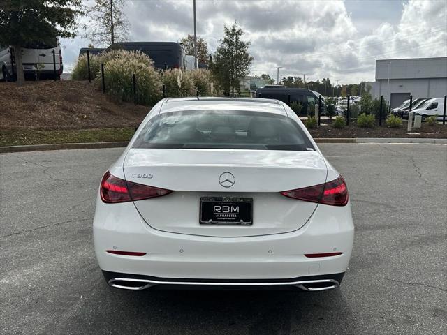 new 2025 Mercedes-Benz C-Class car, priced at $57,065