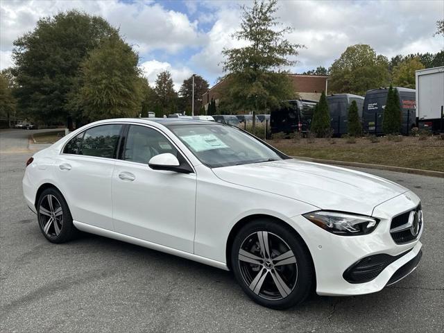 new 2025 Mercedes-Benz C-Class car, priced at $57,065