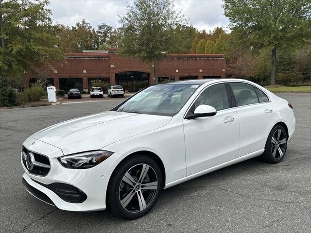 new 2025 Mercedes-Benz C-Class car, priced at $57,065