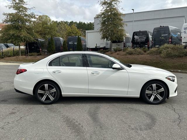 new 2025 Mercedes-Benz C-Class car, priced at $57,065