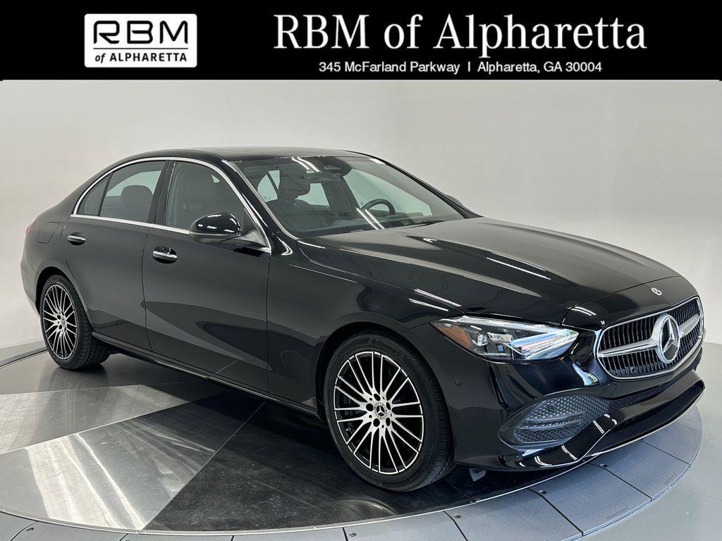 used 2024 Mercedes-Benz C-Class car, priced at $39,999