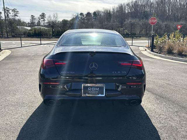 new 2025 Mercedes-Benz AMG CLA 35 car, priced at $63,445