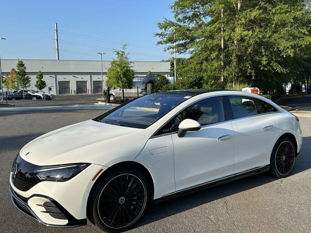 used 2023 Mercedes-Benz EQE 350 car, priced at $43,999
